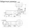 Тензодатчик Sierra SH8C одноопорный балочный(консольный) (SH8C-C3-100kg-4B-M02(M16))